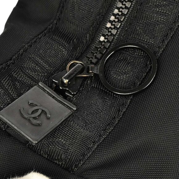 Chanel Black Nylon Sport Line Waist Bum Bag 145655 - Picture 6 of 10